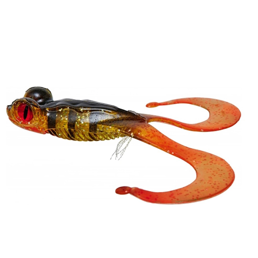 Gunki Mama Bull Frog 17 cm jigg Ghost Stripe Frog - Gunki