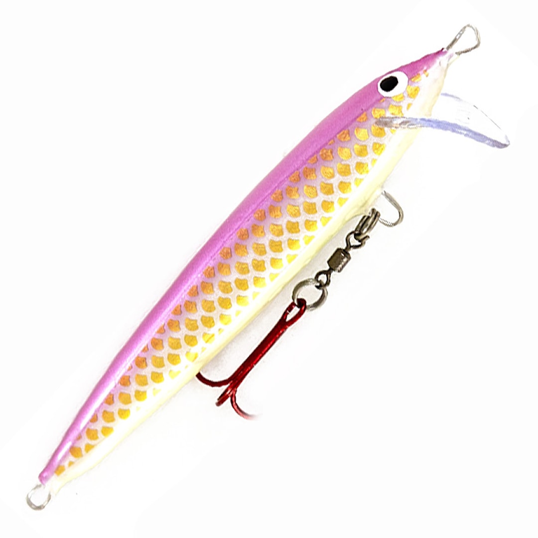 HK Varma Pinta PRO 13 cm wobbler Kulta Marjapuuro, guld hologramglitter - HK Varma