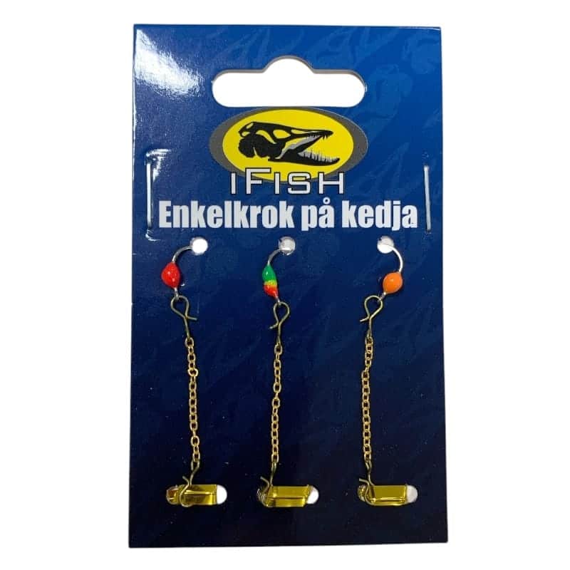 IFISH Enkelkrok På Kedja 3-pack
