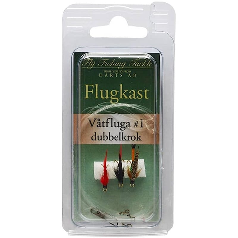 Darts Flugkast Set Våtfluga Dubbel #1