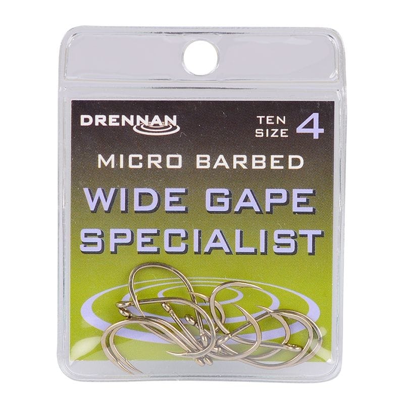 Drennan Wide Gape Specialist Hook 12 10-pack