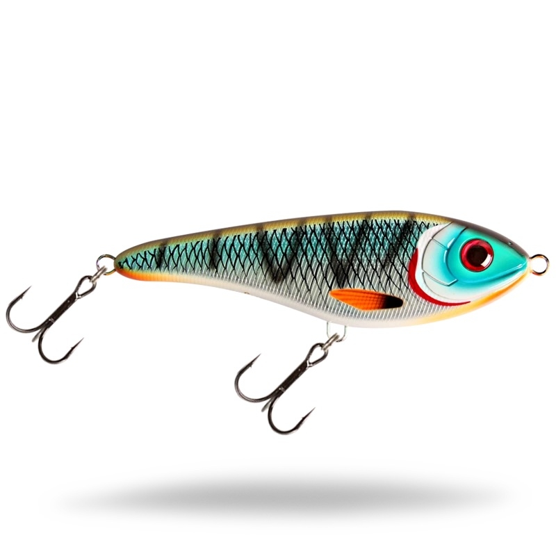 Strike Pro Buster Jerk II - Susp - 12cm - 37g - Tiger Cichlid