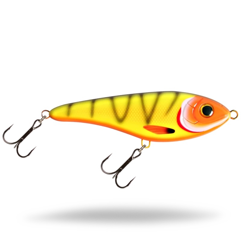 Strike Pro Buster Jerk II - Susp - 12cm - 37g - Neon Tiger Tetra