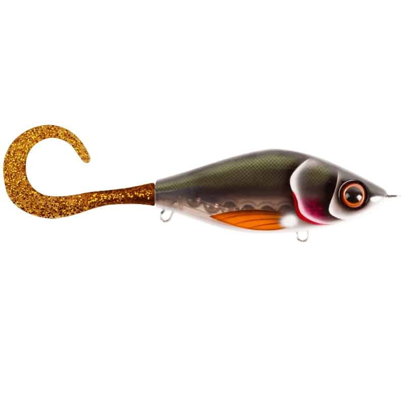 Strike Pro Guppie - 13,5cm - 120g - Kemijokki / Motoroil Glitter