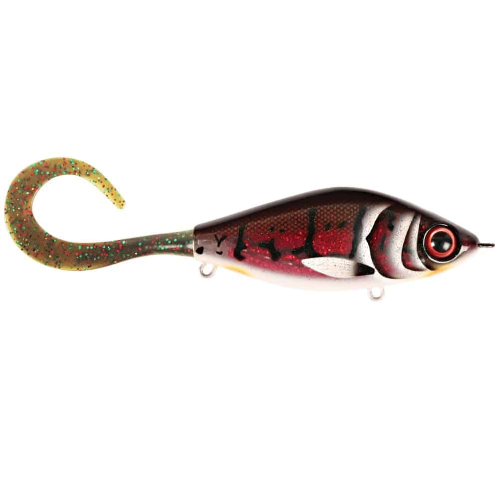 Strike Pro Guppie - 13,5cm - 120g - Demon Bass - Mossgreen Glitter