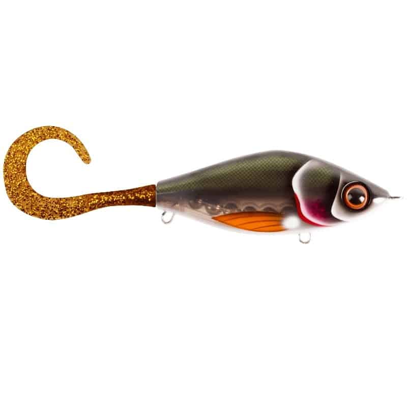 Strike Pro Guppie Jr - 11cm - 70g - Kemijokki - Motoroil Glitter