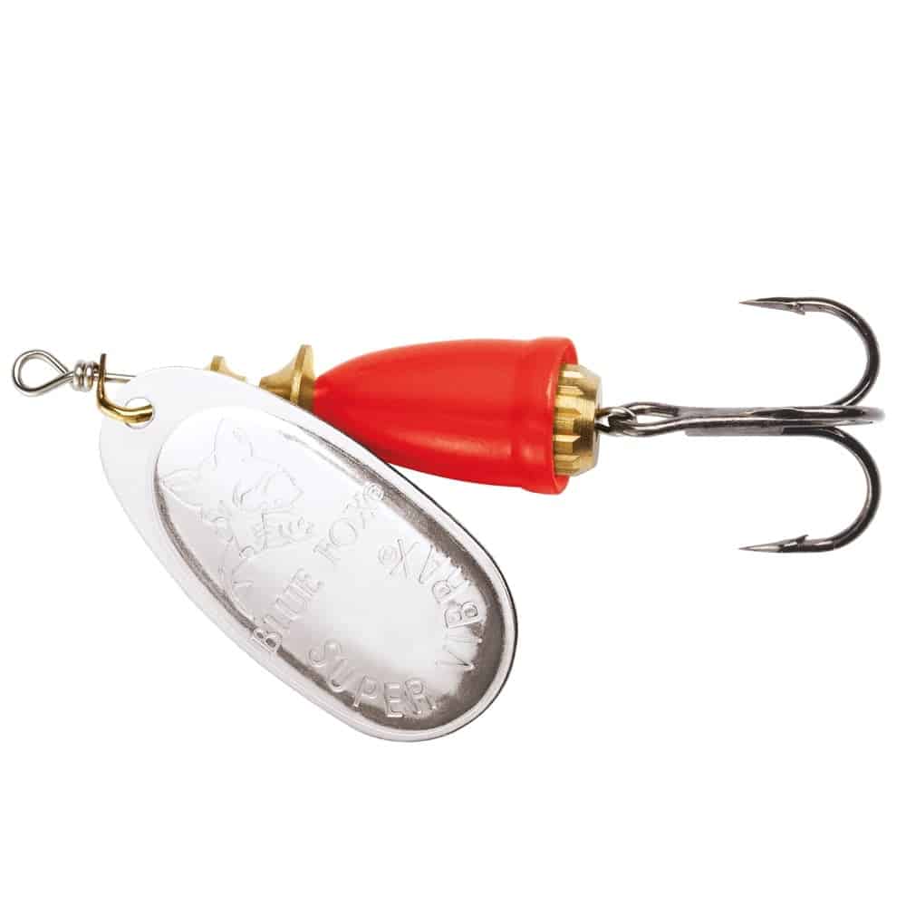 Blue Fox Vibrax Fluorescent Spinnare 6g - SFR