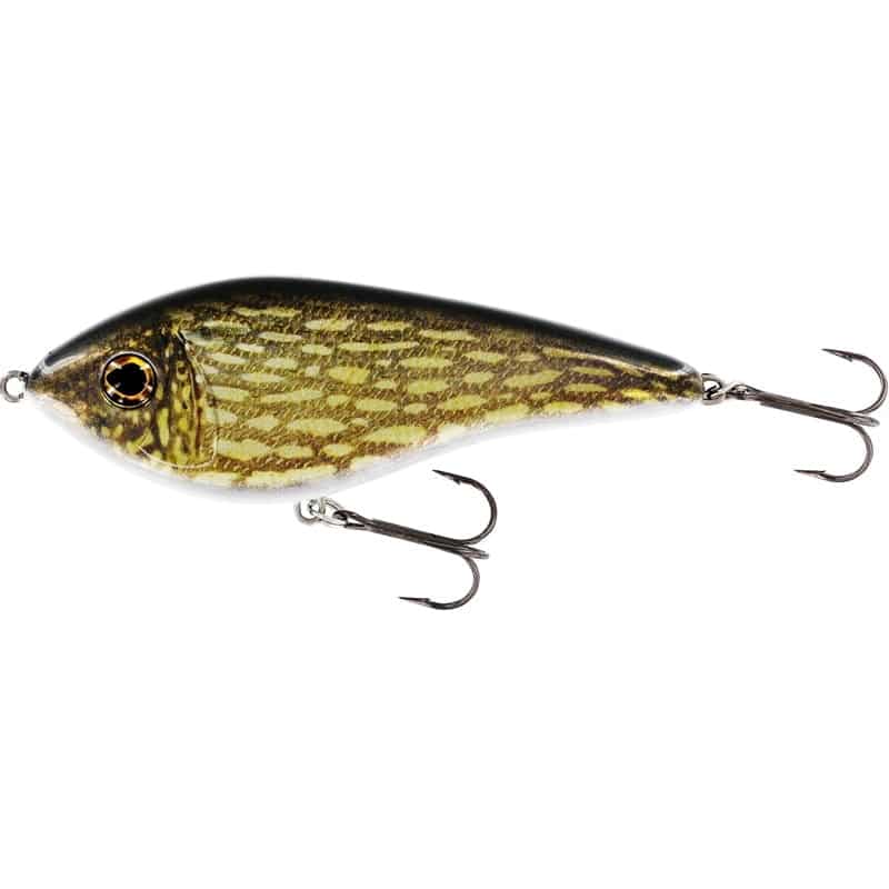 Westin Swim Gildebait Silent 12cm 55g Suspending Real Pike