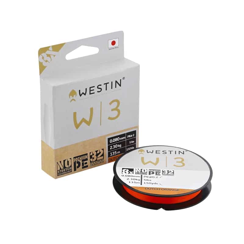 Westin W3 8 Braid Dutch Orange 135m 0,285mm 19,4kg