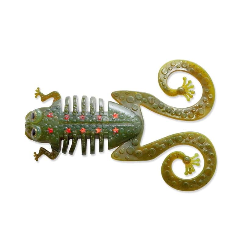 M-WAR Monkey Frog Big Green Pumpkin Star Back Red 15cm - 2-pack