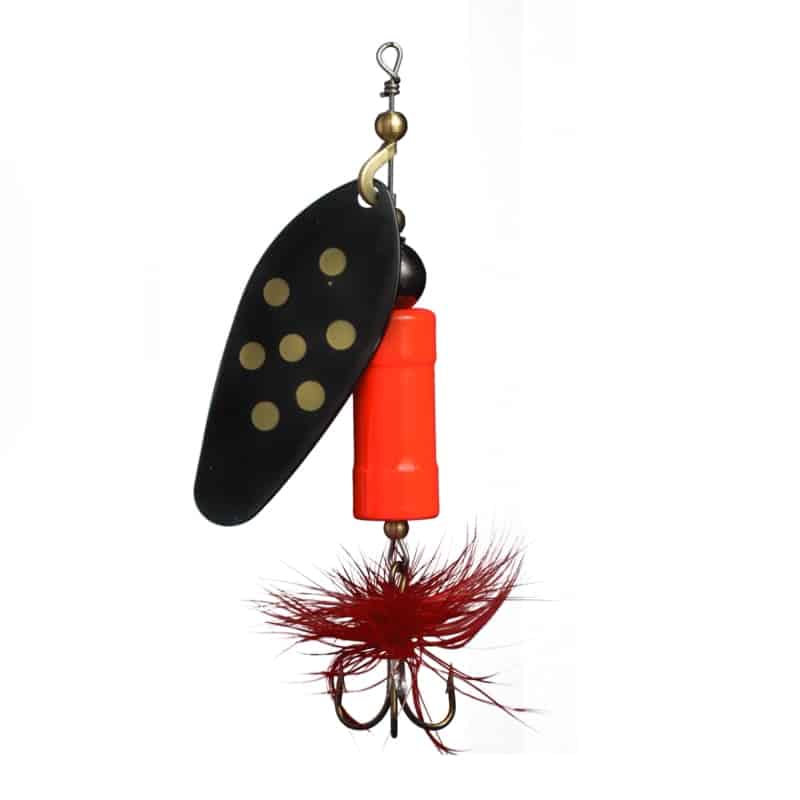 Myran Tuna-Lax Spinnare HOT 25g Svart