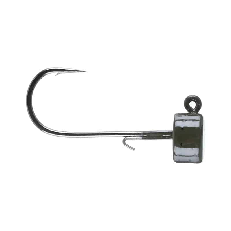 X Zone Ned Rig Head, Green Pumpkin, 1/8 oz 3,5g 5-pack