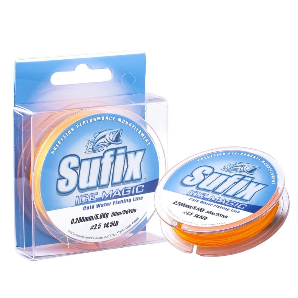 Sufix Ice Magic Neon Yellow/Orange 50m 0,245mm 5,4kg