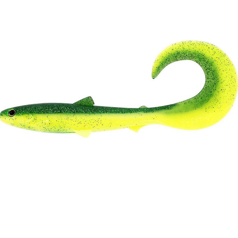 Westin BullTeez Curltail 10cm 6g Fireflash 2pcs