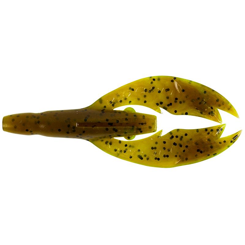 Pig Craw - 10cm, 9g - Brown Chartreuse - 6pcs