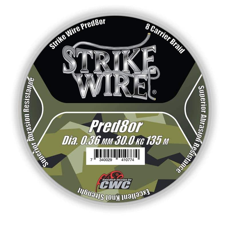 Strike Wire Pred8or X8 - 0,28mm/20kg - 135m - Camo