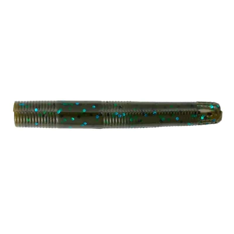 YUM Ned Dinger Green Pumpkin Blue Flake 7,5cm 8pcs
