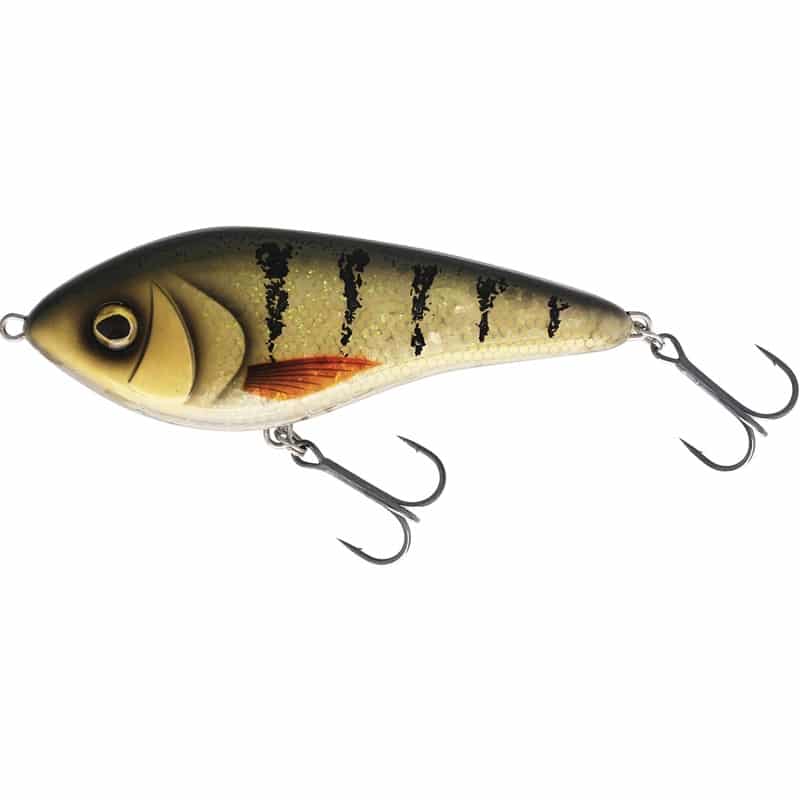 Westin Swim Glidebait 12cm 53g Suspending 3D Amber Perch