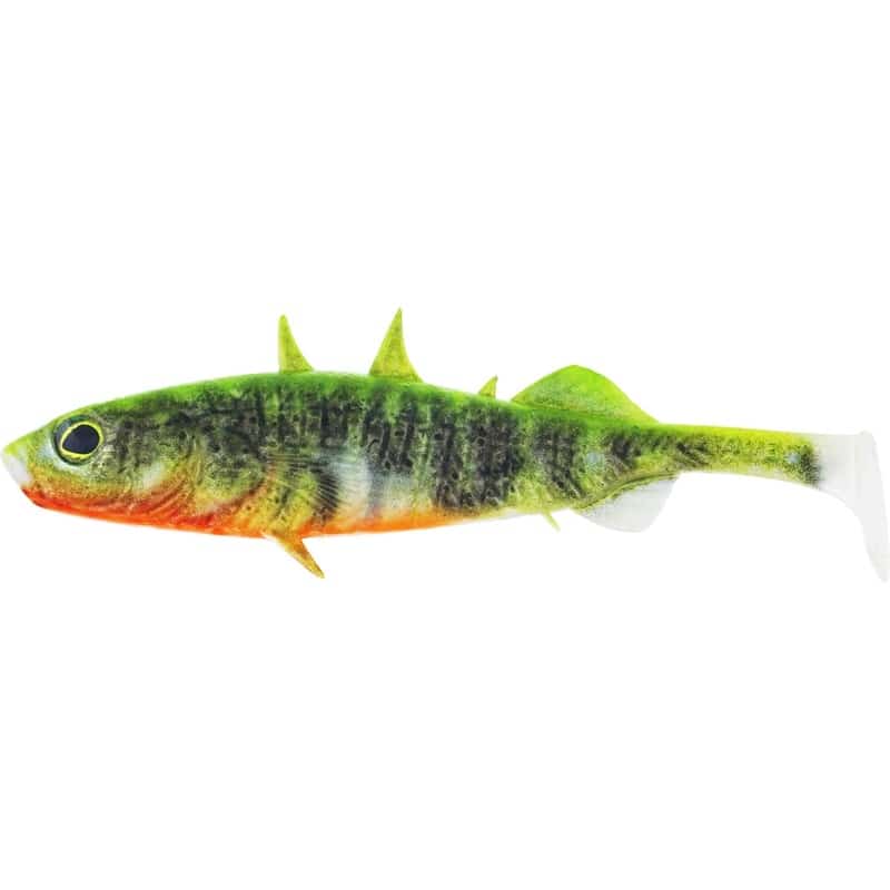 Westin Stanley The Stickleback Shadtail 9cm 7g Chartreuse Stickleback 3pcs
