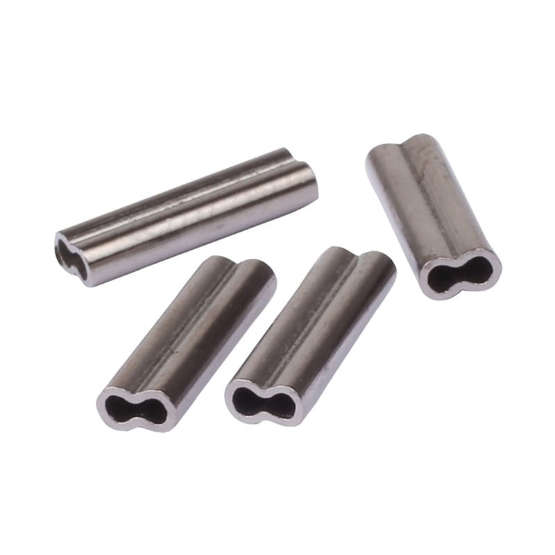 Wiggler Wirelås Dubbel Svart Nickel 2,9mm 20-pack