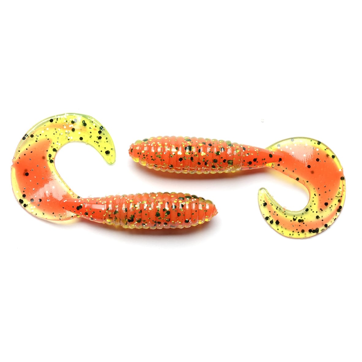 Big Bite Baits Fat Grub Tomato Core 8 cm - 10-pack