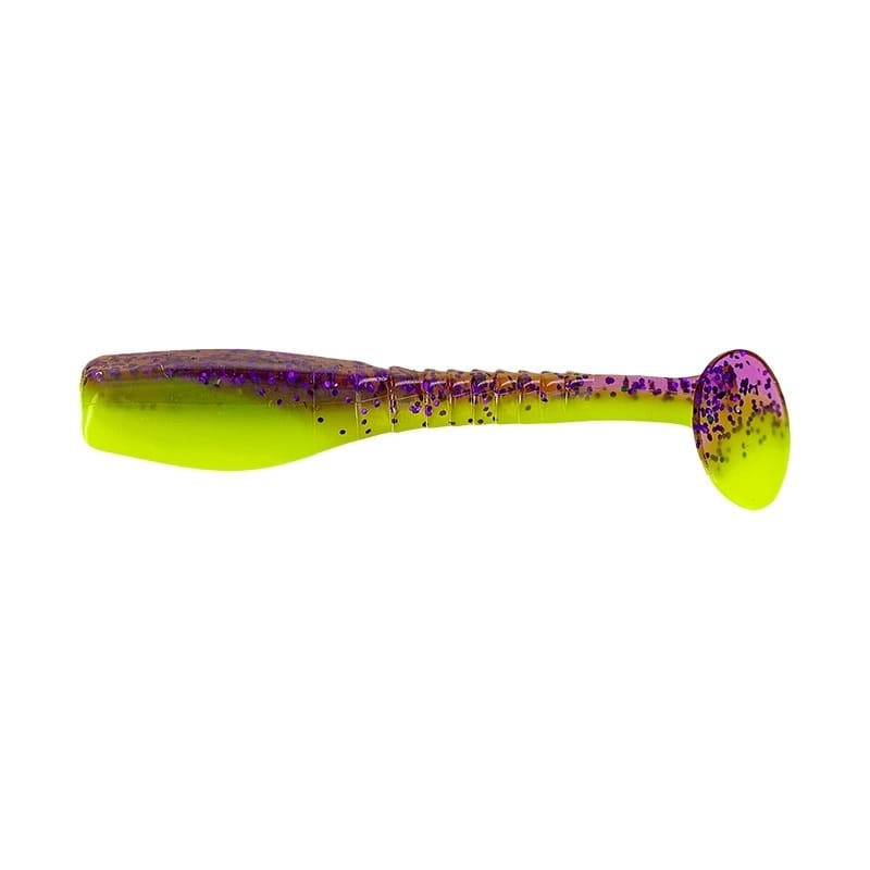 Big Bite Baits SW Crappie Minnr Purple Glitter/Opaque Cht 5cm - 10-pack