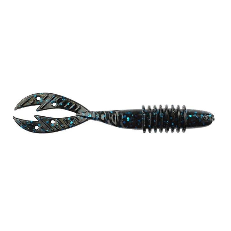 Big Bite Baits Kamikaze Swimon Black Blue Flake 9cm - 7-pack