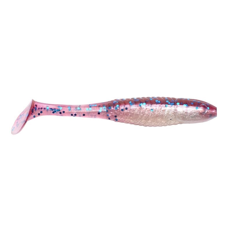 Big Bite Baits Swim Minnow Grape Blue Pearl 9cm - 10-pack