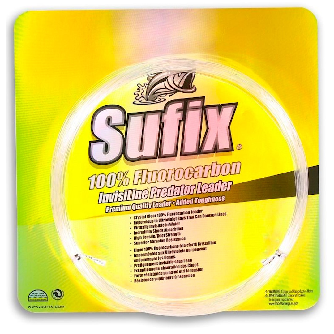 Sufix Invisiline Predator 100 % Fluorocarbon Leader 12 m 1,06 mm - Sufix