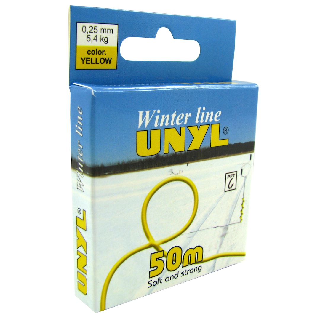 Unyl Winter 50 m gul nylonlina - Unyl