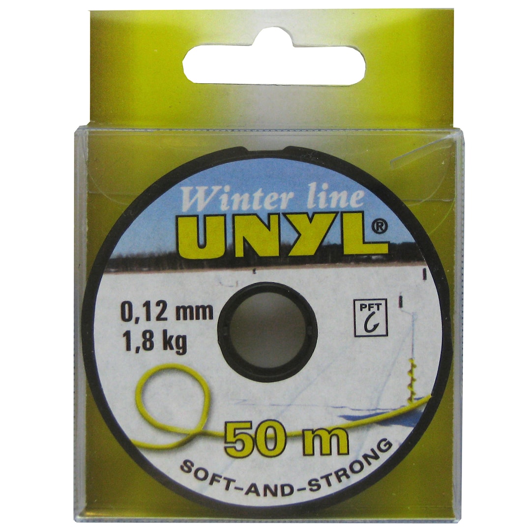 Unyl Winter 50 m gul nylonlina - Unyl