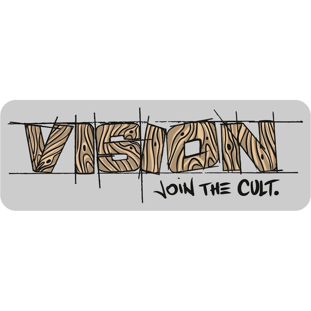 Vision Join The Cult klistermärke 15 cm - Vision