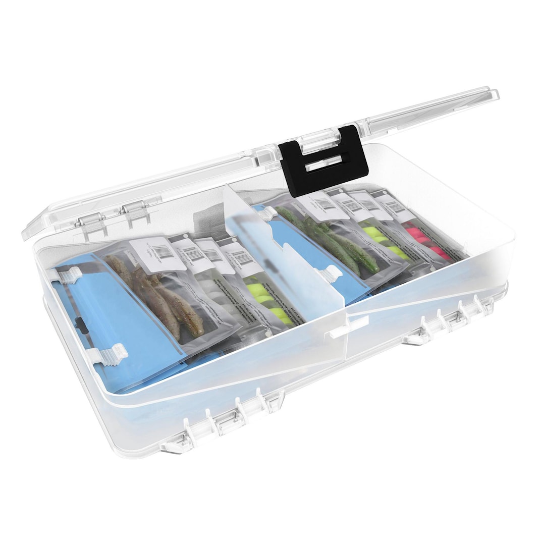 Plano Soft Plastic 3700 2-sidig beteask för jiggpåsar - Plano