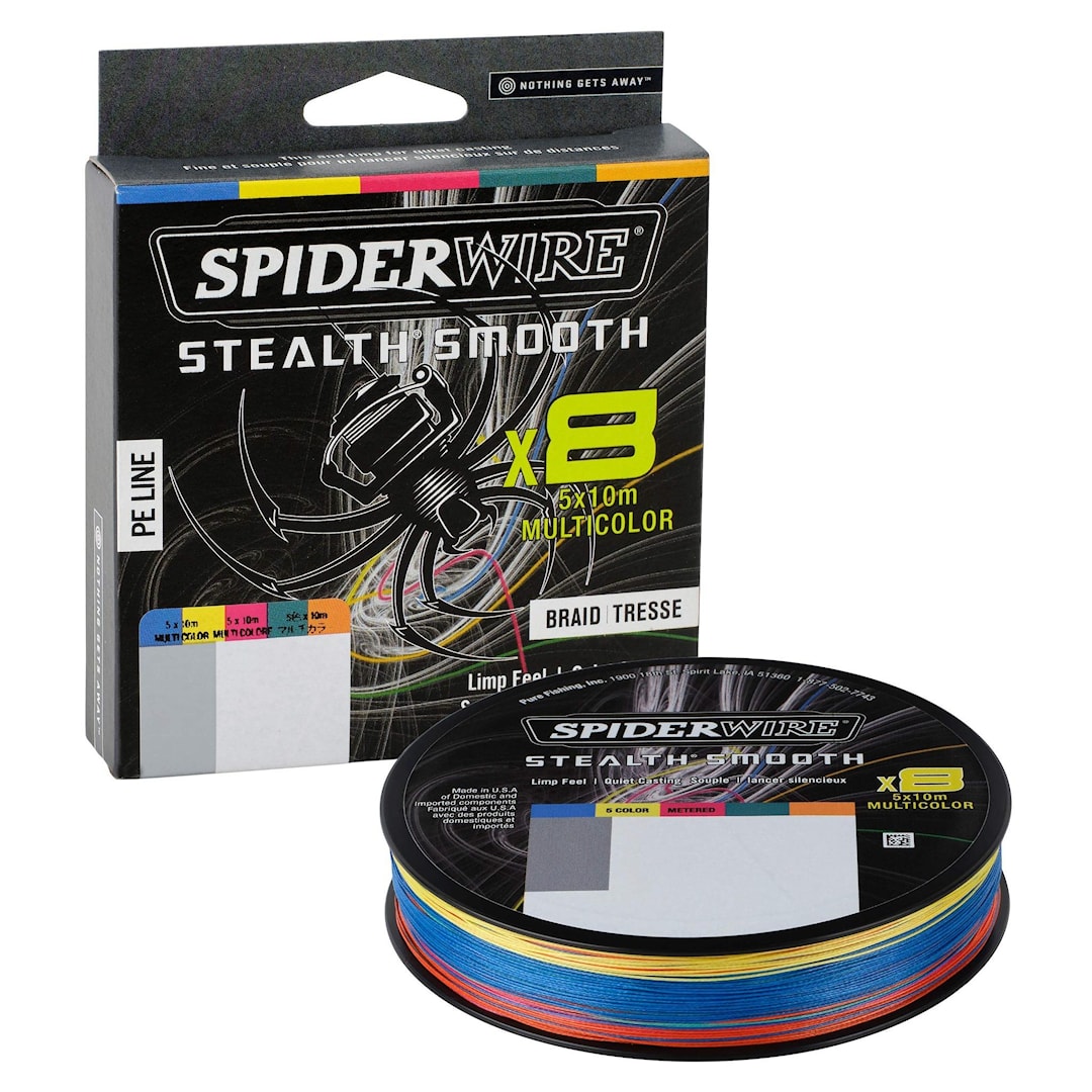 Spiderwire Stealth Smooth 8 Multicolor 2000 m flätlina 0,23 mm - Spiderwire